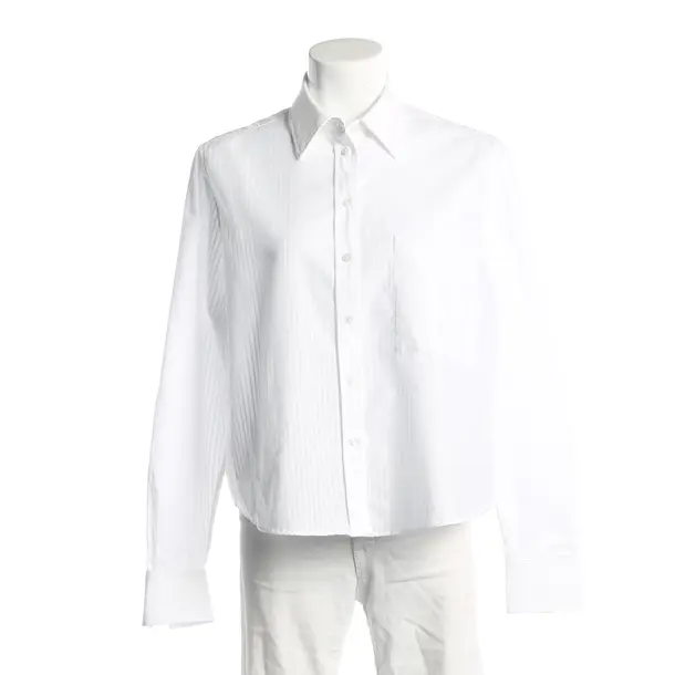 Bluse, in Weiß, Baumwolle, Hugo Boss Black Label