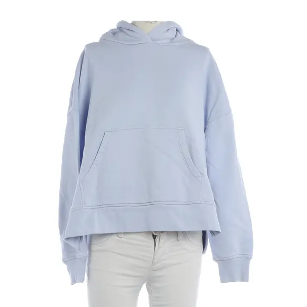 Hoodie, in Blue, Cotton, Closed