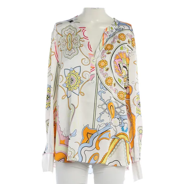 Blouse, in Multicolored, Silk, Herzensangelegenheit