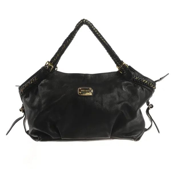 Handbag, in Black, Leather, Jimmy Choo