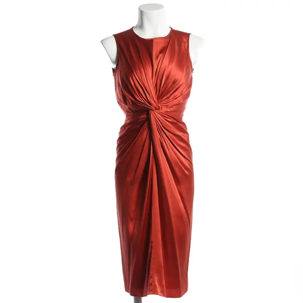 Dress, in Red, Silk, Armani Collezioni