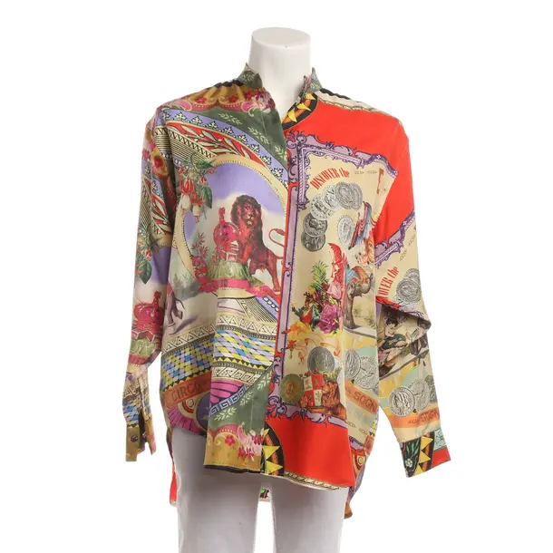 Bluse, in Mehrfarbig, Seide, Etro