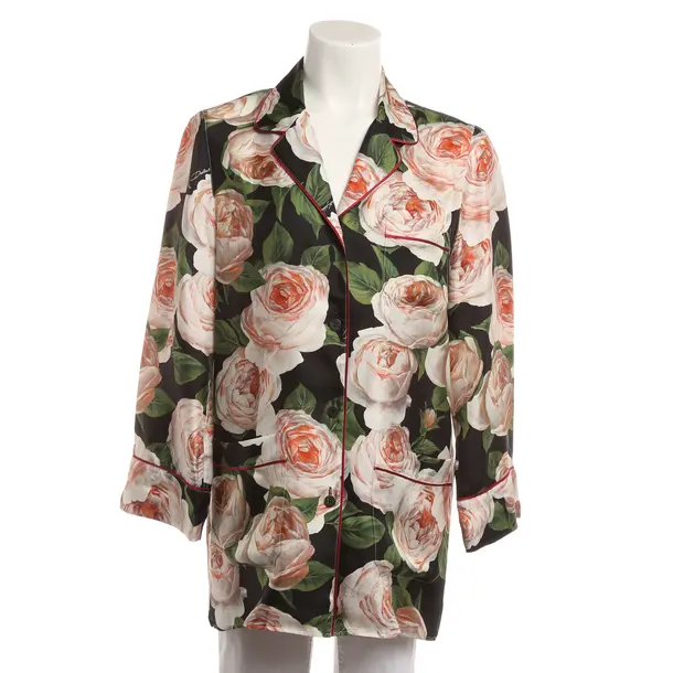 Bluse, in Mehrfarbig, Seide, Dolce & Gabbana