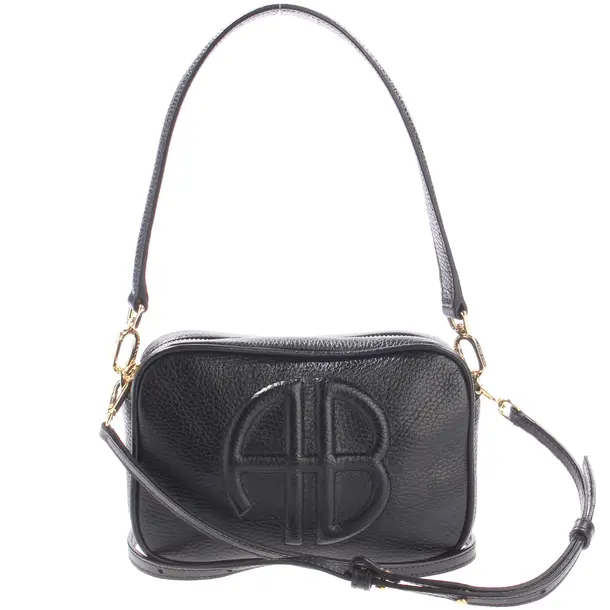 Borsa a cinture a tracolla, in Nero, Pelle, Anine Bing