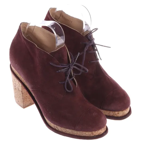 Stiefeletten, in Bordeaux, Chanel