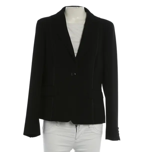 Blazer, in Black, Wool, Max Mara