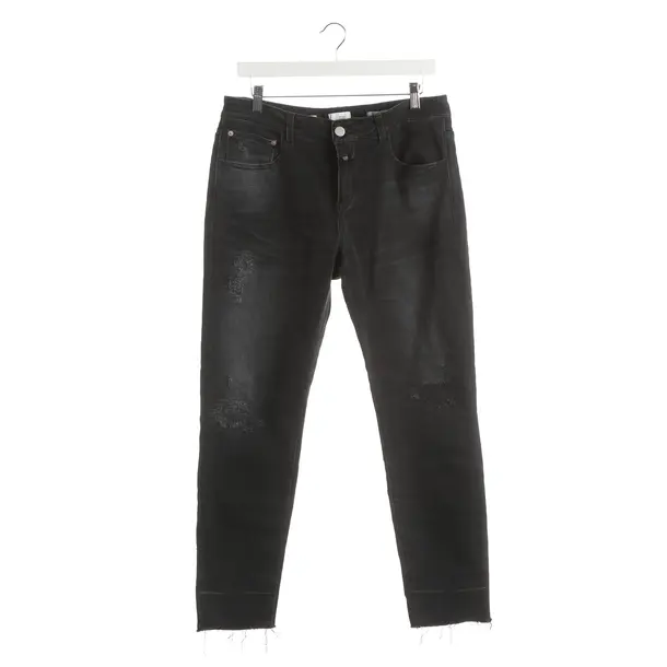 Jeans skinny, in Nero, Cotone, Chiuso