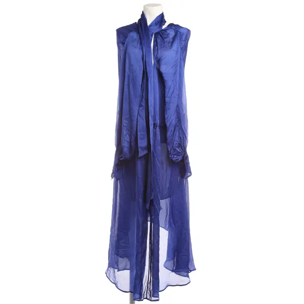 Dress, in Blue, Silk, Petar Petrov