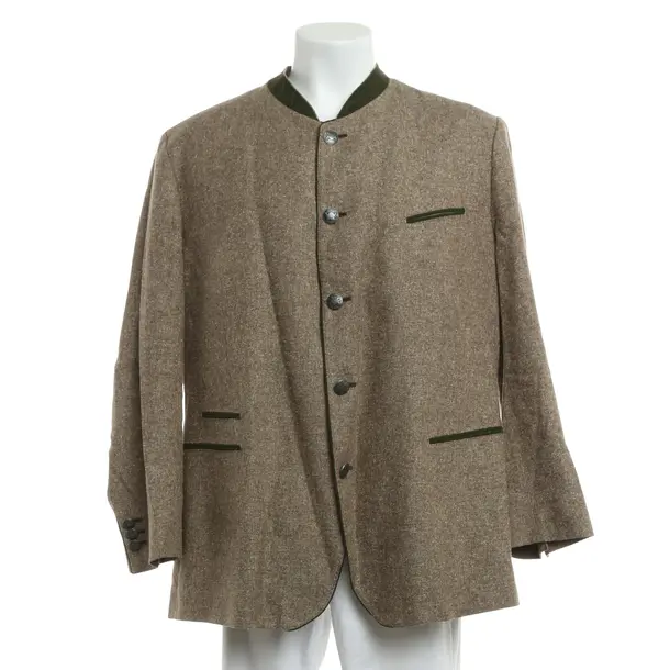Mid-Season Jacket, in Brown, Silk, Schneiders