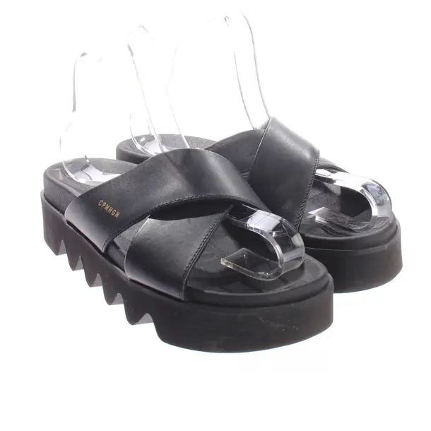 Plateausandalen, in Schwarz, Copenhagen