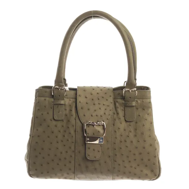 Handtasche, in Grün, Leder, Escada