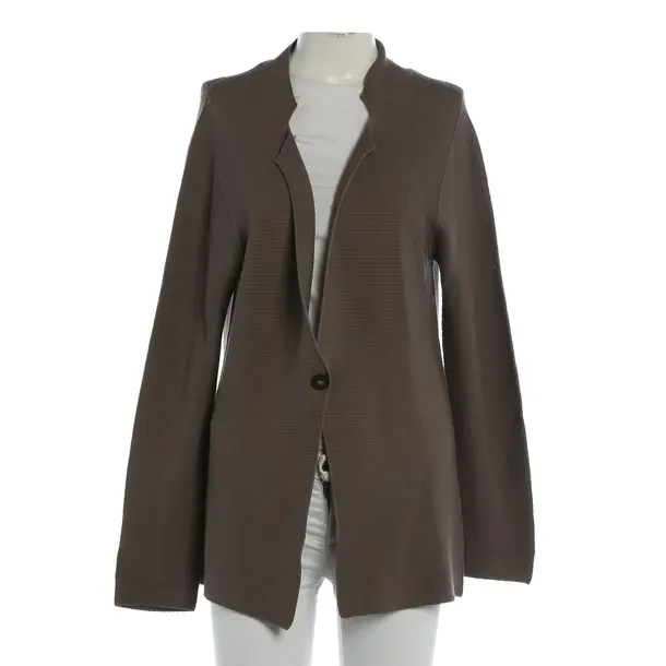 Strickjacke, in Braun, Baumwolle, Peserico