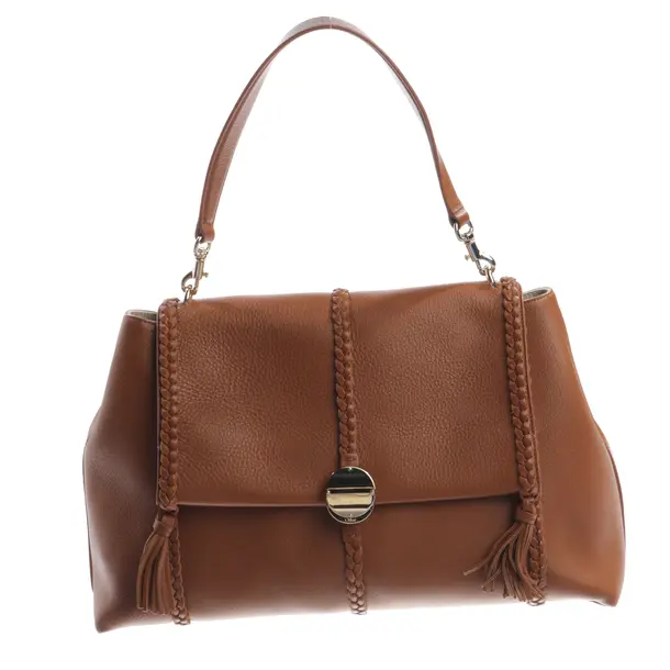 Schultertasche, in Hellbraun, Leder, Chloé