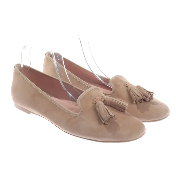 Ballet Flats, in Light Brown, Pretty Ballerinas