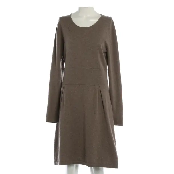 Kleid, in Braun, Kaschmir, Allude