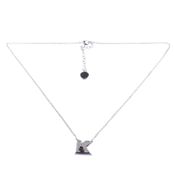 Necklace, in Silver, Metal (metallic, metallized), Karl Lagerfeld