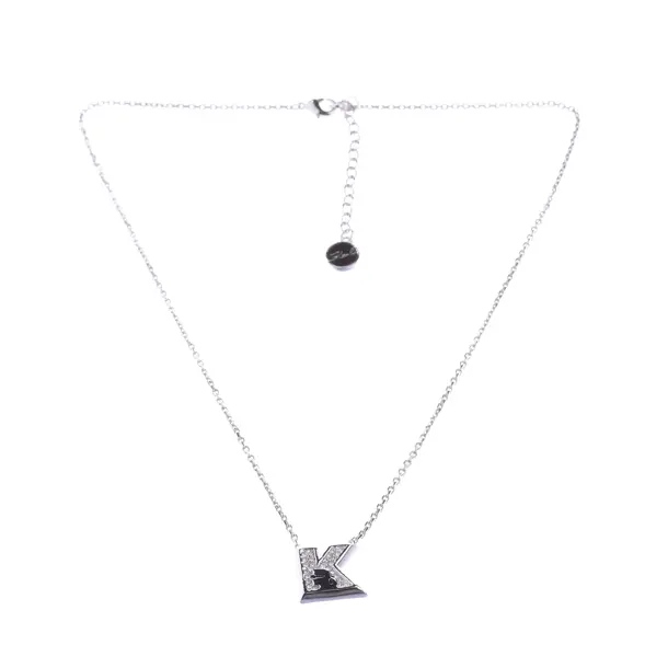 Collana, in argento, Metallo (metallico, metallizzato), Karl Lagerfeld
