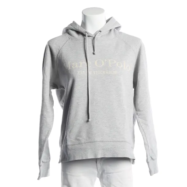 Hoodie, in Grau, Baumwolle, Marc O'Polo