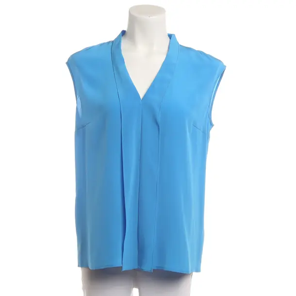Top, in Blau, Seide, Escada