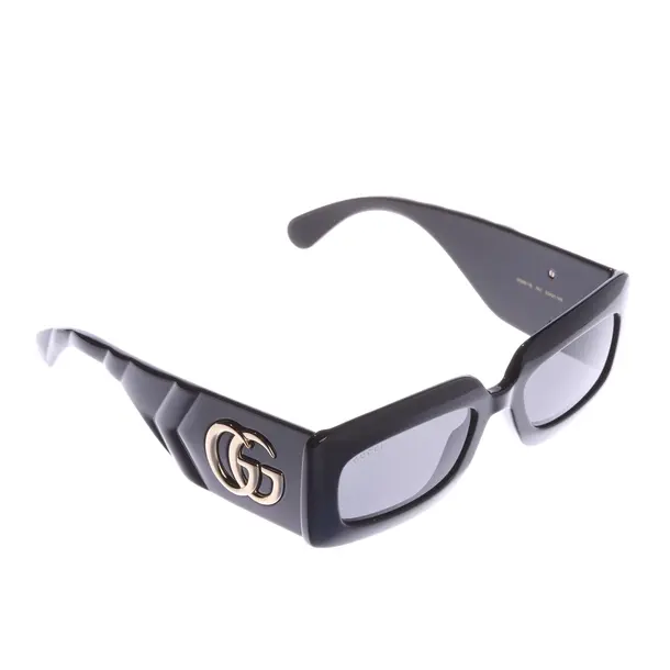 Sonnenbrille, in Schwarz, Kunststoff, Gucci