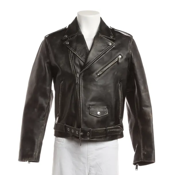 Lederjacke, in Schwarz, Leder, Dsquared