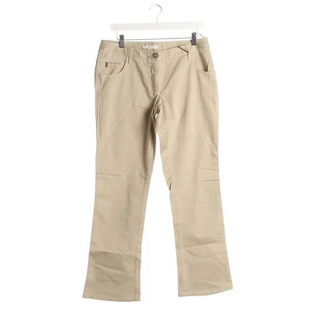 Pants, in Beige, Cotton, Prada