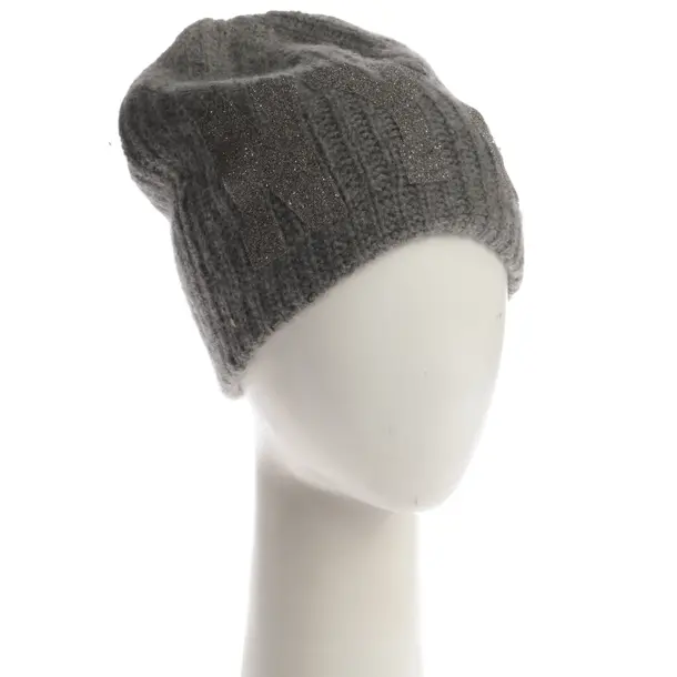 Beanie, in Gray, Cashmere, Warm-Me