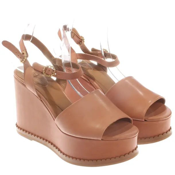 Wedges, in Light Brown, See by Chloé