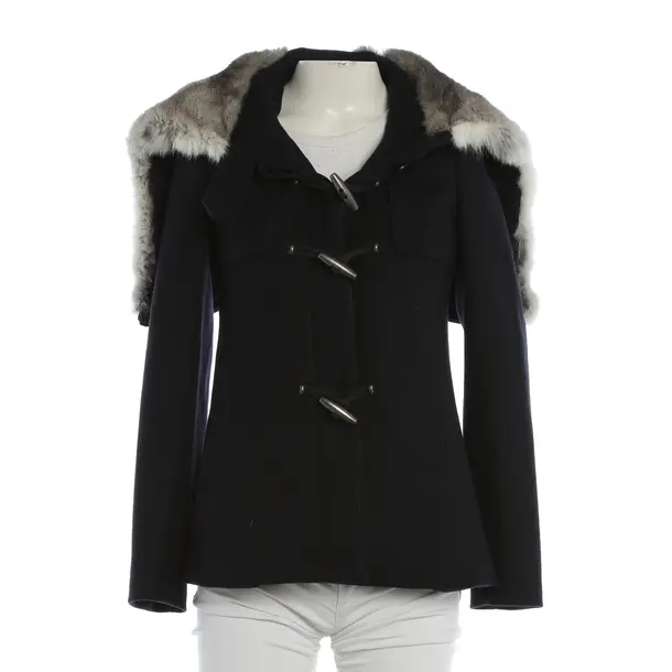 Mid-Season Jacket, in Navy, Wool, Patrizia Pepe