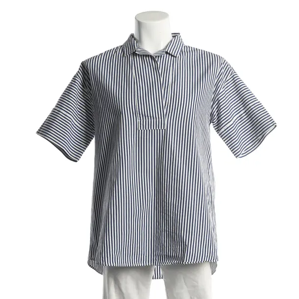 Bluse, in Blau, Baumwolle, Windsor