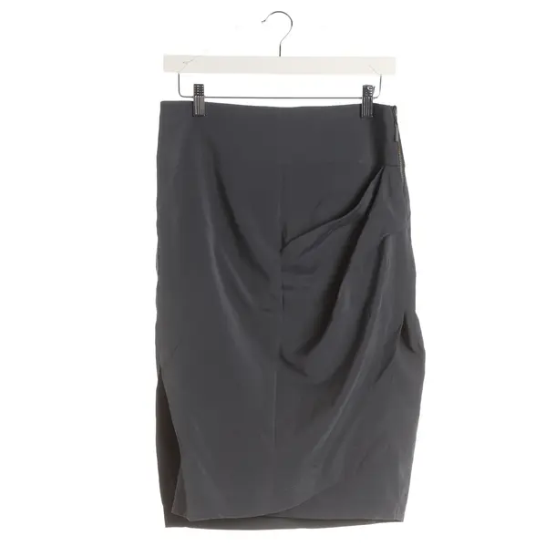 Skirt, in Gray, Silk, Brunello Cucinelli