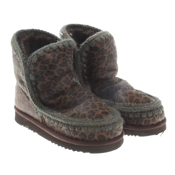 Winter Boots, in Dark Brown, Mou
