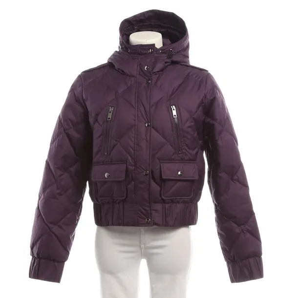 Mid-Season Jacket, in Purple, Polyester, Burberry