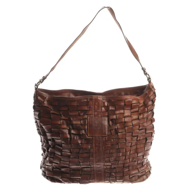 Schultertasche, in Braun, Leder, Campomaggi