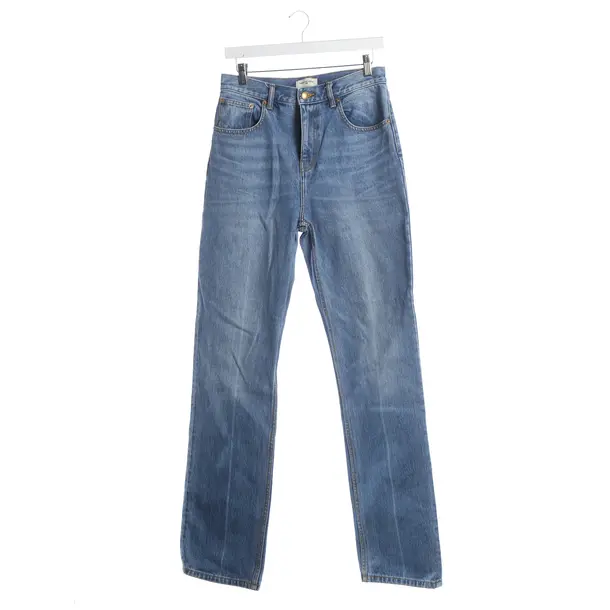 Jeans straight fit, in Blu, Cotone, Tory Burch