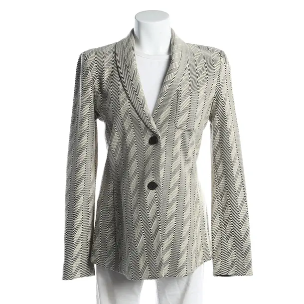 Blazer, in Beige, Polyamide, Emporio Armani