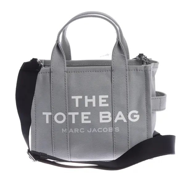 Handbag, in Light Gray, Cotton, Marc Jacobs