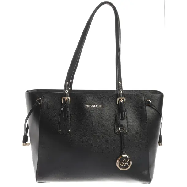 Schultertasche, in Schwarz, Leder, Michael Kors