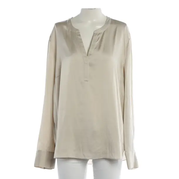 Bluse, in Beige, Seide, Herzensangelegenheit