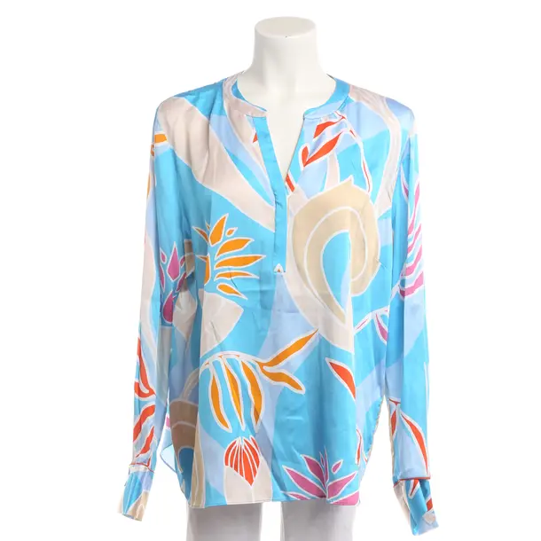 Blouse, in Multicolored, Silk, Herzensangelegenheit