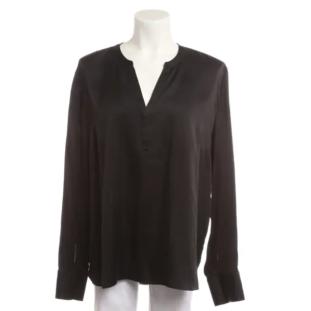 Blouse, in Black, Silk, Herzensangelegenheit