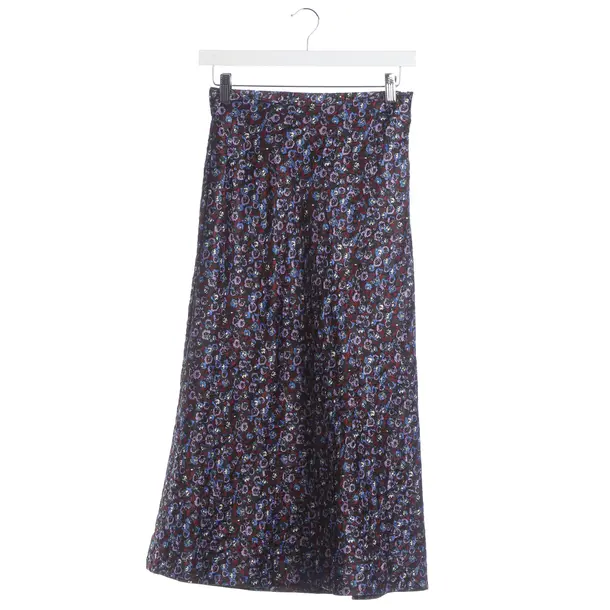 Skirt, in Multicolored, Polyester, Ganni