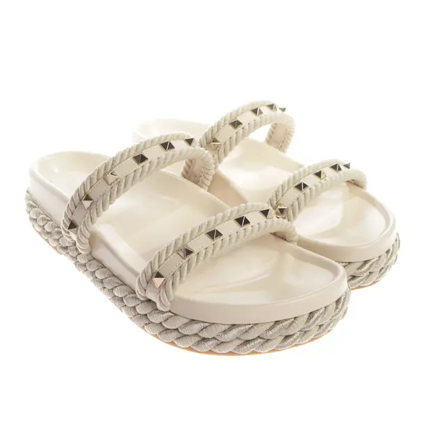 Sandals, in Beige, Valentino