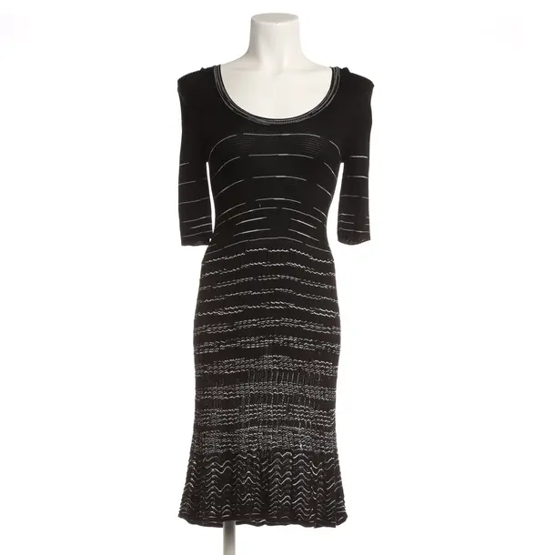 Kleid, in Schwarz, Baumwolle, Missoni M