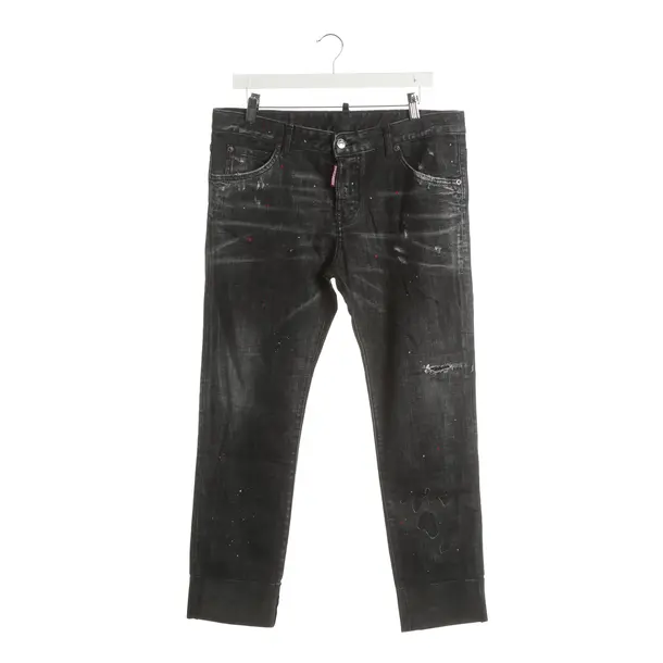 Jeans Slim Fit, in Dunkelgrau, Baumwolle, Dsquared