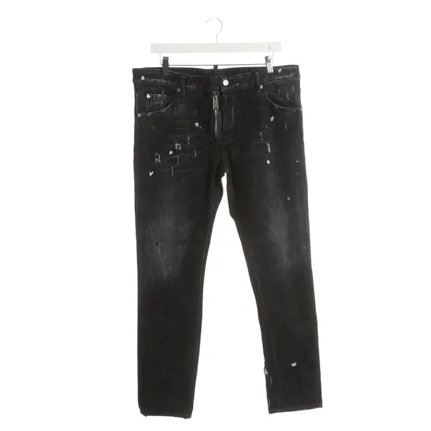 Jeans Slim Fit, in Schwarz, Baumwolle, Dsquared