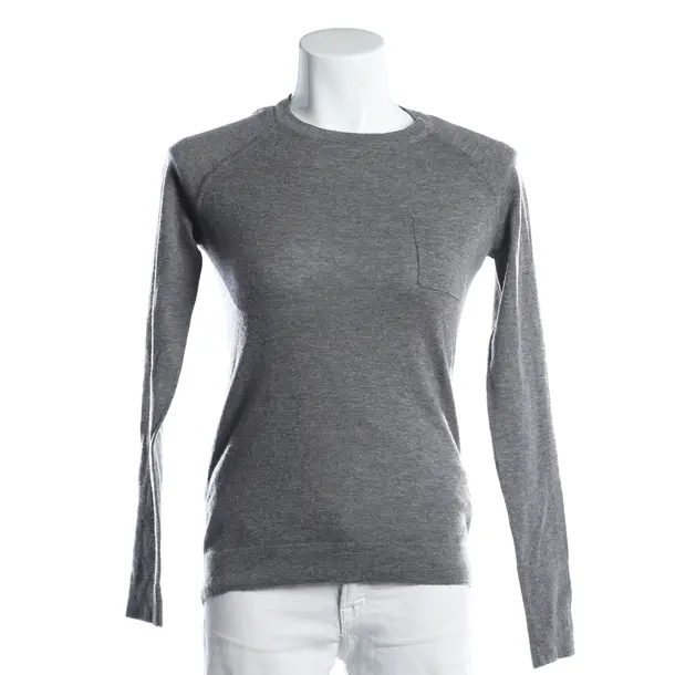 Cashmere Jumper, in Gray, Cashmere, Strenesse