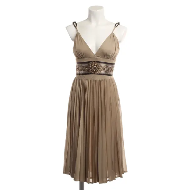 Dress, in Brown, Polyester, Roberto Cavalli