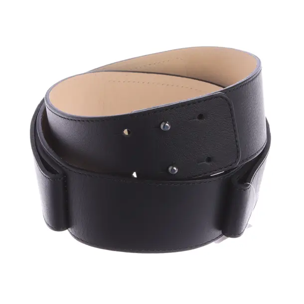 Belt, in Black, Leather, Strenesse