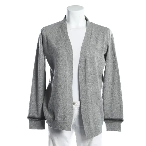 Cardigan, in Grigio, Cachemire, Fabiana Filippi